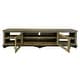 preview thumbnail 3 of 1, Greenview Loft Solid Wood TV Stand - 93"