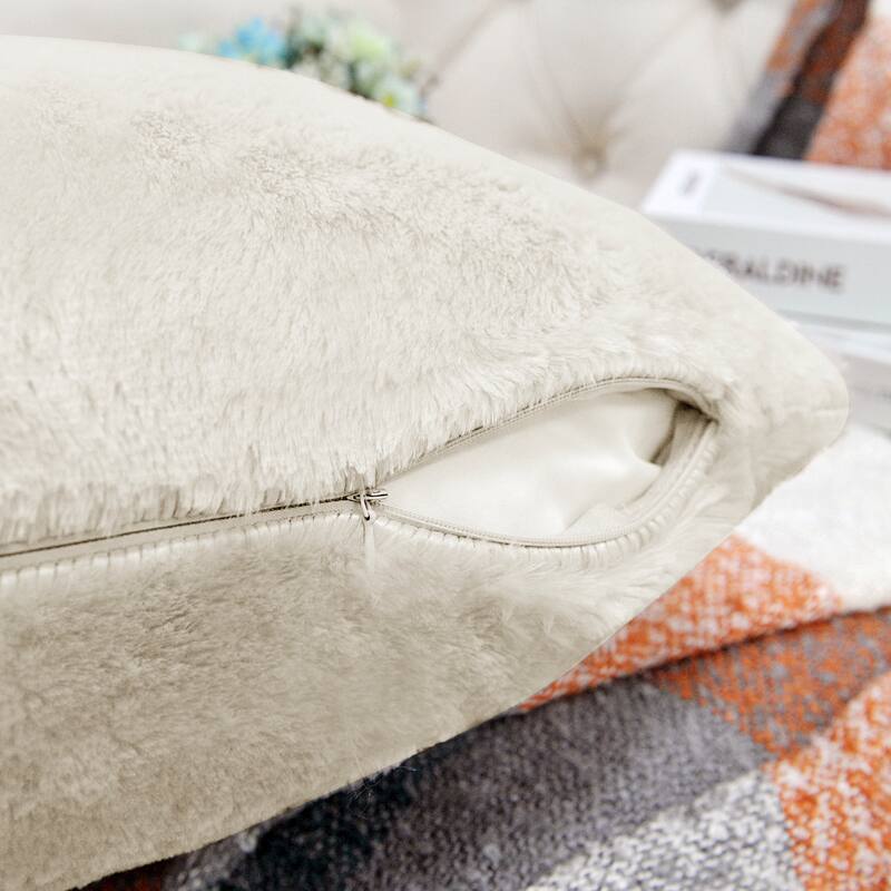 Fauxfur Pillow Shell Set 20'X20"