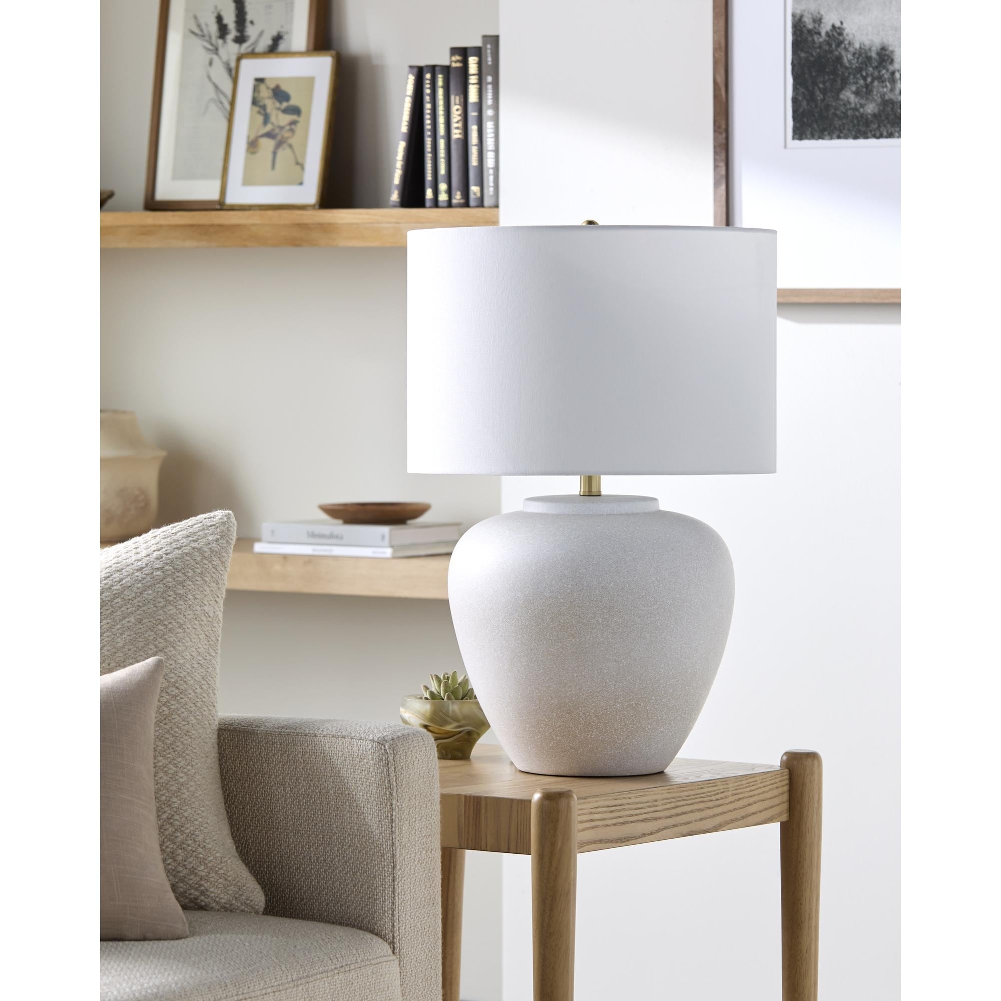 Livabliss Awaroa Traditional Accent Table Lamp - 25"H x 17"W x 17"D