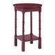 Option Burgundy Round Top Straight Leg