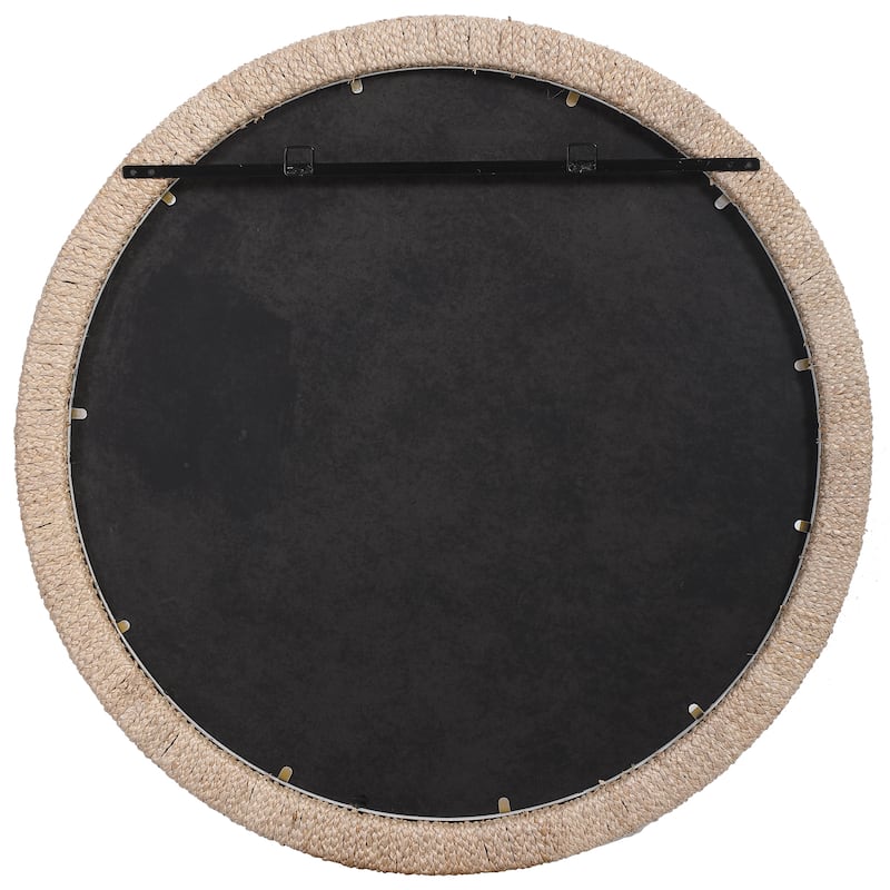 Uttermost Carbet Round Rope Mirror