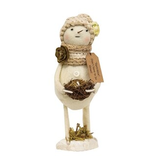 CWI Gifts Sprinkles Songbook Snowman Doll - 8" Fabric Decorative Figure With Snow Base - View #4