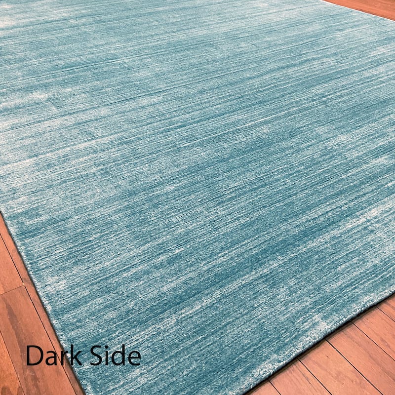 HERAT ORIENTAL Handmade Modern Gabbeh Bamboo Silk Rug - 8' x 10'