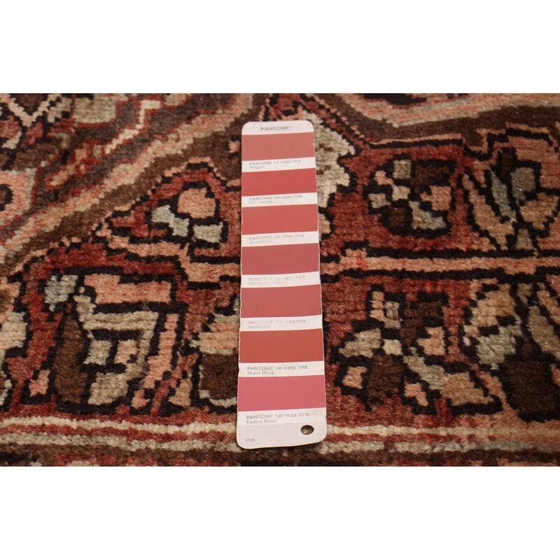ECARPETGALLERY Hand-knotted Sarabi Copper Wool Rug - 8'9 x 11'2