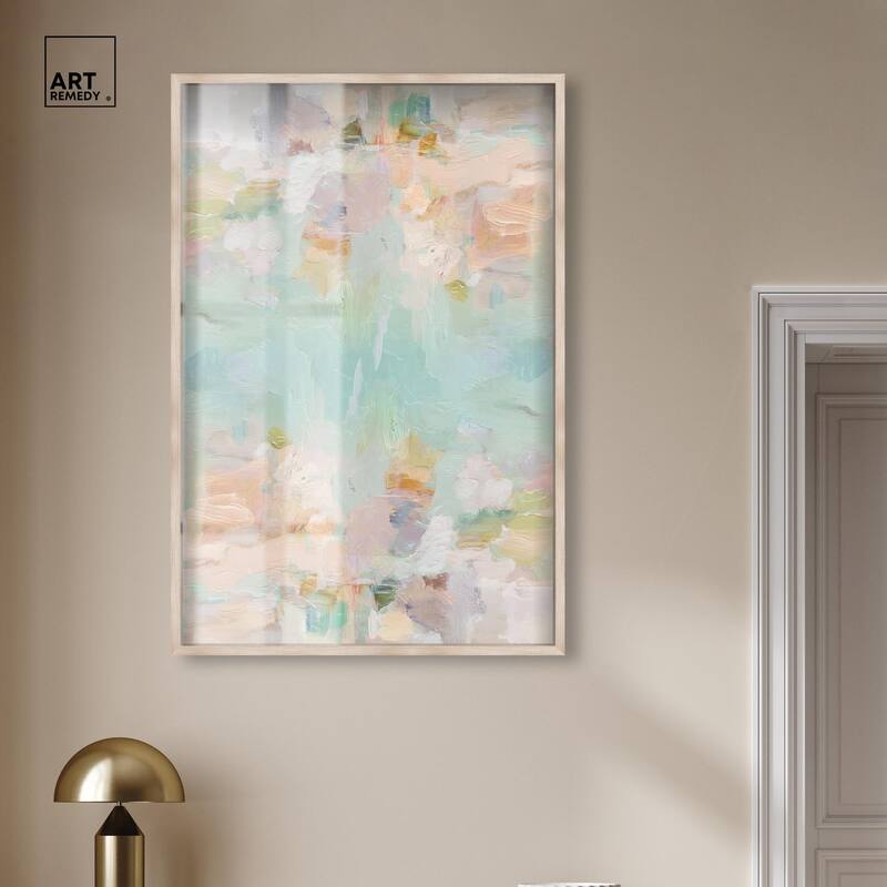 Expressive Swirls Shadowbox by Art Remedy
