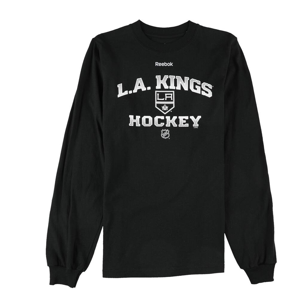 Reebok Mens Los Angeles Kings Hockey Graphic T-Shirt,, Black, Small