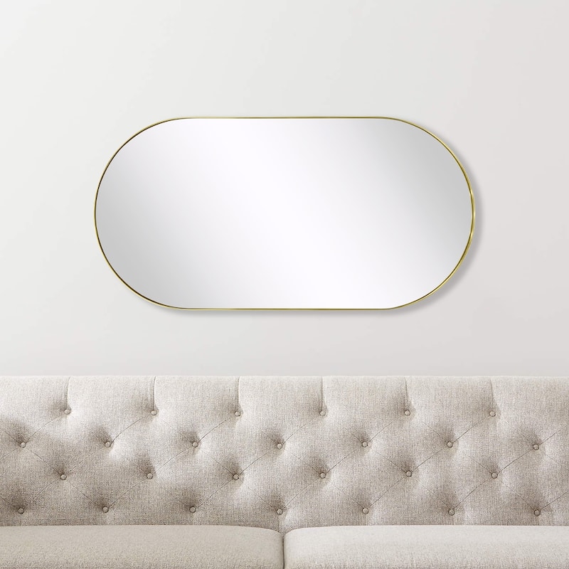TEHOME Cristos Metal Wall Mirror