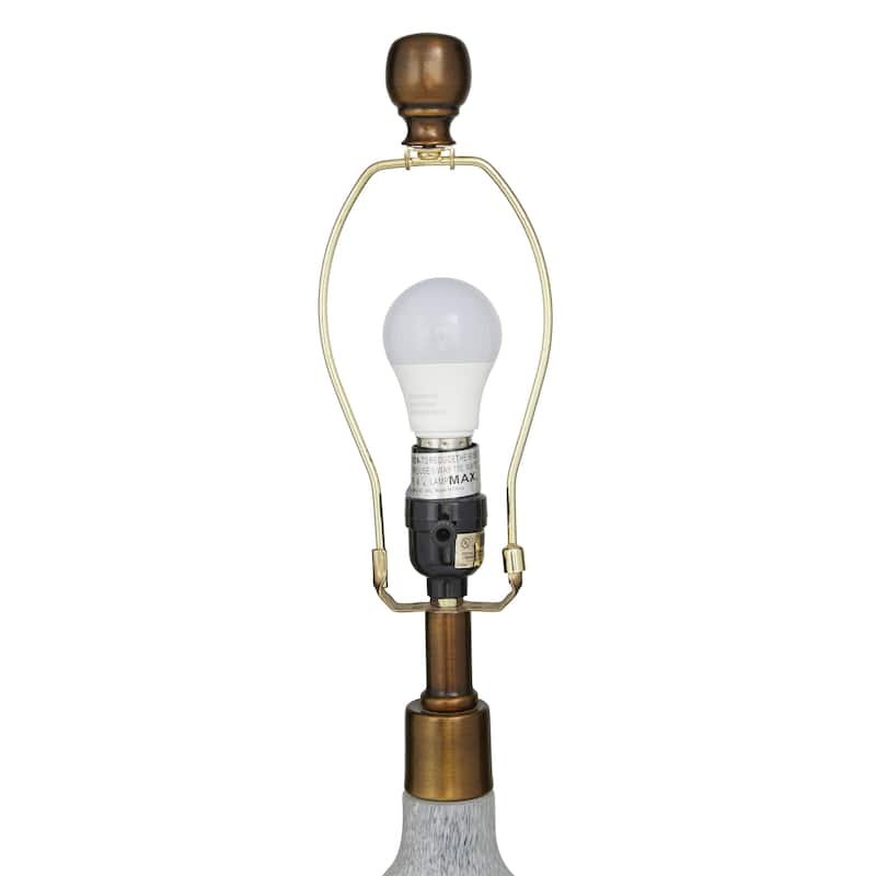 Glass Ombre Room Table Lamp - Set of 2 Blue - Roche River Decor