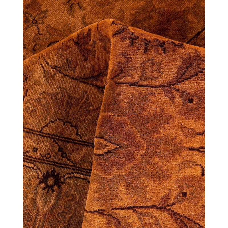 Fine Vibrance, One-of-a-Kind Handmade Area Rug - Beige, 4' 7" x 7' 1" - 4' 7" x 7' 1"