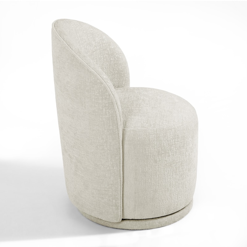 23.5" Wide Swivel Side Chair for Dining Room, Living Room.