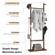 preview thumbnail 4 of 3, Modern Minimalist Solid Wood Coat Rack with Natural Finish, Easy to Assemble, Suitable for Entrance and Hallway, Living Room