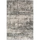 preview thumbnail 1 of 10, Emery Casual Area Rug 2' x 3' - Charcoal/Gray