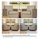 preview thumbnail 86 of 154, Set of 2 Modern Swivel Accent Armchairs Upholstered Arm Chairs