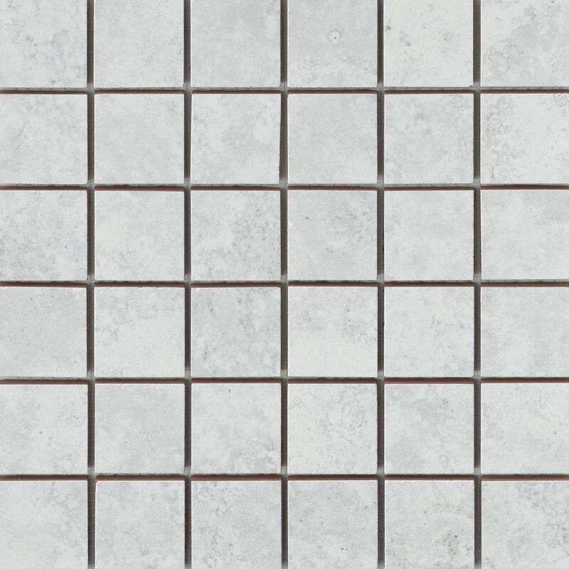 Emser Tile Residenza - 12" x 12" Square Mosaic Wall Tile - Matte Stone
