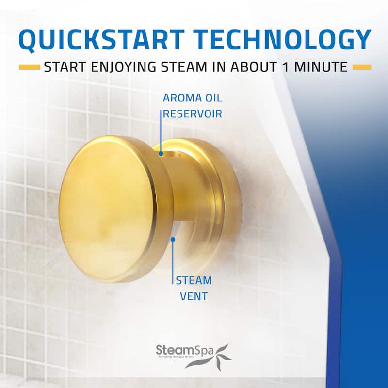 Oasis Series 6000-Watts Steam Generator with Continuous Steam Plus Fully Wireless Handheld Control