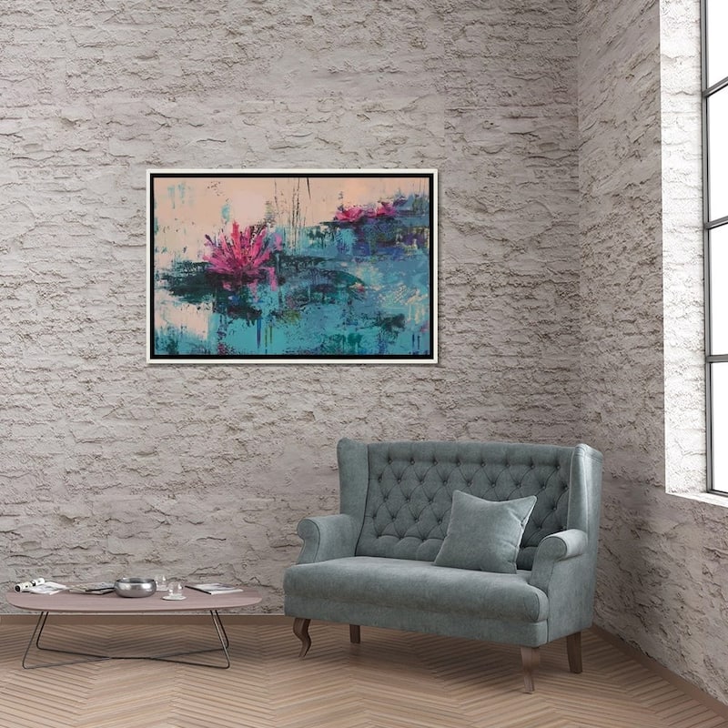 "Lily I" by Olena Bogatska Framed