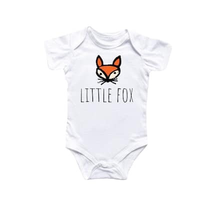 Fox Animal - Baby Boy Girl Clothes Infant Bodysuit Funny Cute Newborn