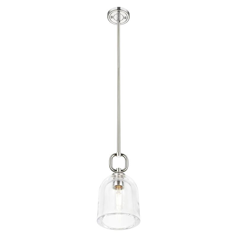 Innovations Lighting Downtown Urban - Hudson - 1 Light 6" Stem Hung Mini Pendant with Bell Shade