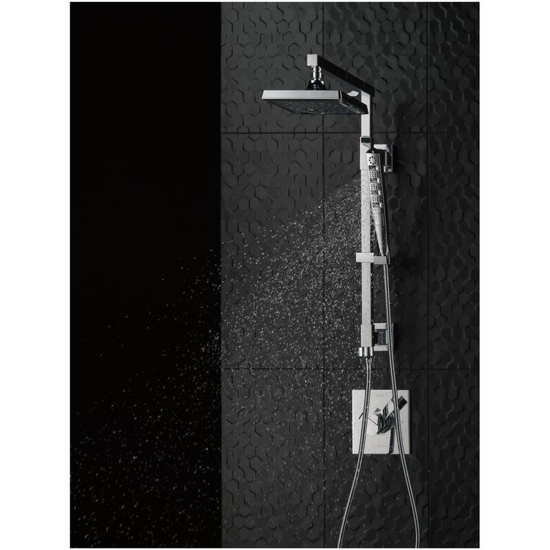 Delta Emerge 18" Angular Shower Column with Hose and Integrated