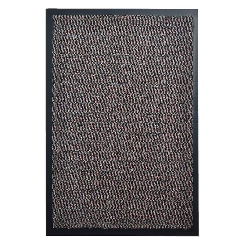 Lisa Heavy-Duty Non-Slip Rubber Door Mat for High Traffic Areas - 48 L x 32 W x 1/4 H - Tan
