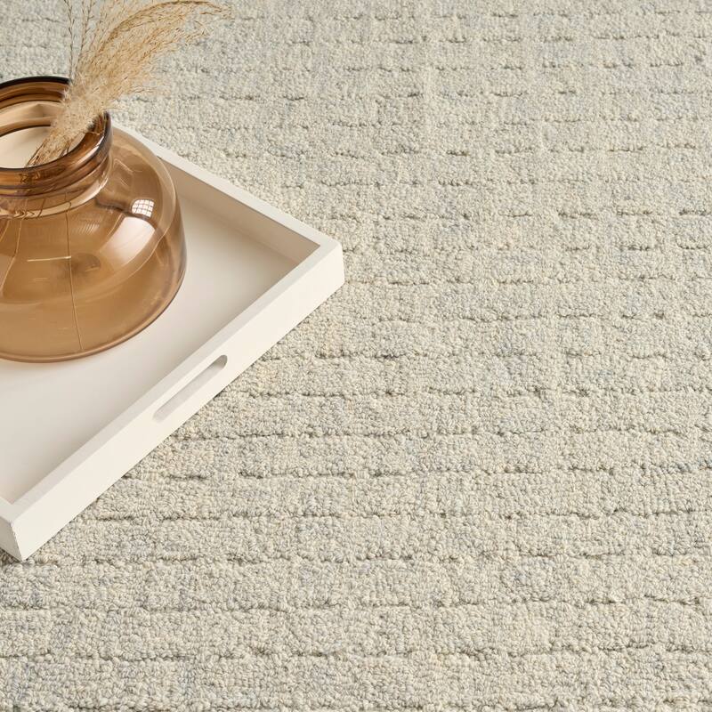 DKNY Pure Grids Indoor only Geometric Area Rug