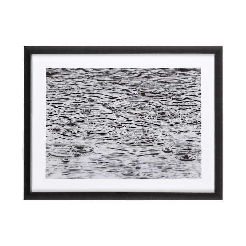 As Snow Melts Framed Art Print