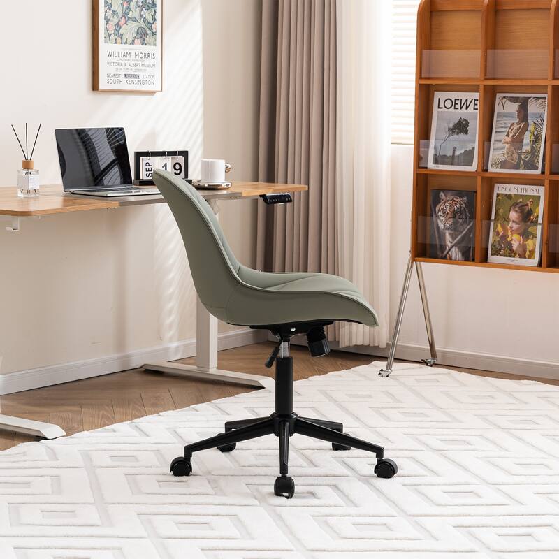 Home Office Desk Chairs with Wheels Rolling Task Computer Chair