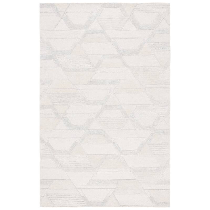 SAFAVIEH Handmade Mykonos Aivo Modern & Contemporary Wool Rug