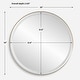 preview thumbnail 5 of 4, Uttermost 09947 Crofton 32" Diameter Circular Flat Accent Mirror