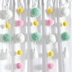 preview thumbnail 23 of 77, Lush Decor Boho Pom Pom Tassel Linen Window Curtain Panel (Single)