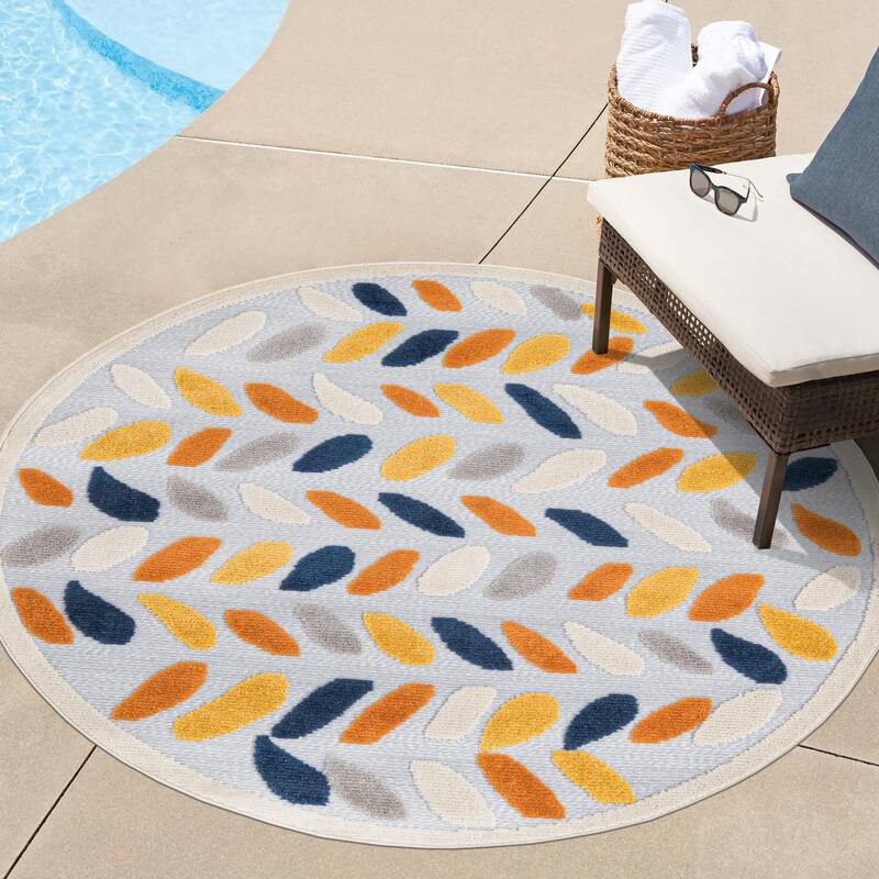 Outdoor Denver Collection Area Rug