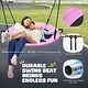 preview thumbnail 8 of 22, Trekassy 700lbs 40" Round Tree Swing with Handles for Kids 900D Oxford Waterproof 2pcs Tree Hanging Straps