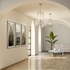 preview thumbnail 2 of 13, Dilley Modern Gold 4-Light Lantern Chandelier Island Pendant Lights for Kitchen Island
