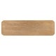 preview thumbnail 9 of 11, Curved Corners Console Table Entryway Table with 3 Drawers