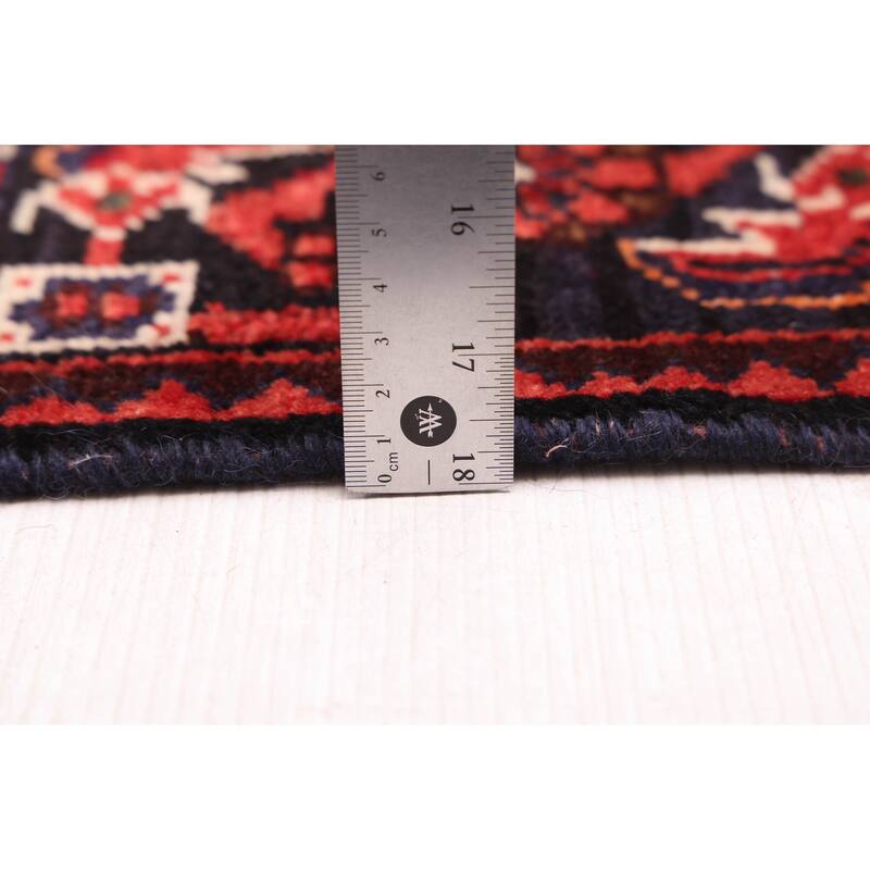 ECARPETGALLERY Hand-knotted Andelz Red Wool Rug - 2'8 x 12'6