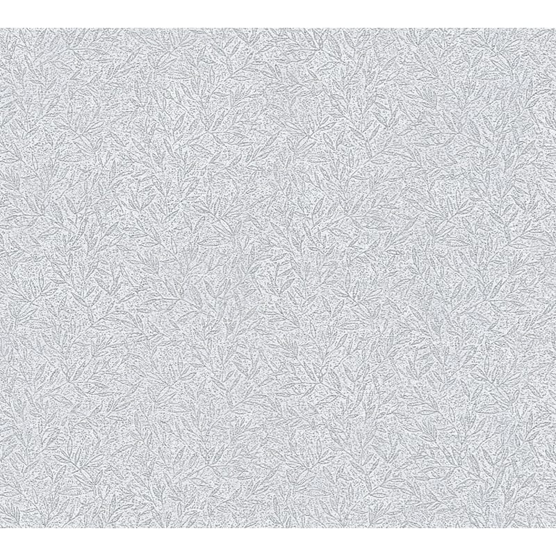 Advantage Sayuri Silver Leaf Trail Wallpaper - 20.9in x 396in x 0.025in - 20.9in x 396in x 0.025in