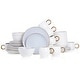 preview thumbnail 4 of 22, Stone Lain Josephine Porcelain Dinnerware Set Lavender - 32 Piece