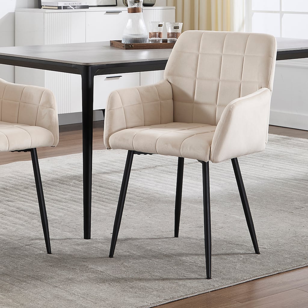 Dining Chairs Set of 1 with Comfortable Seat