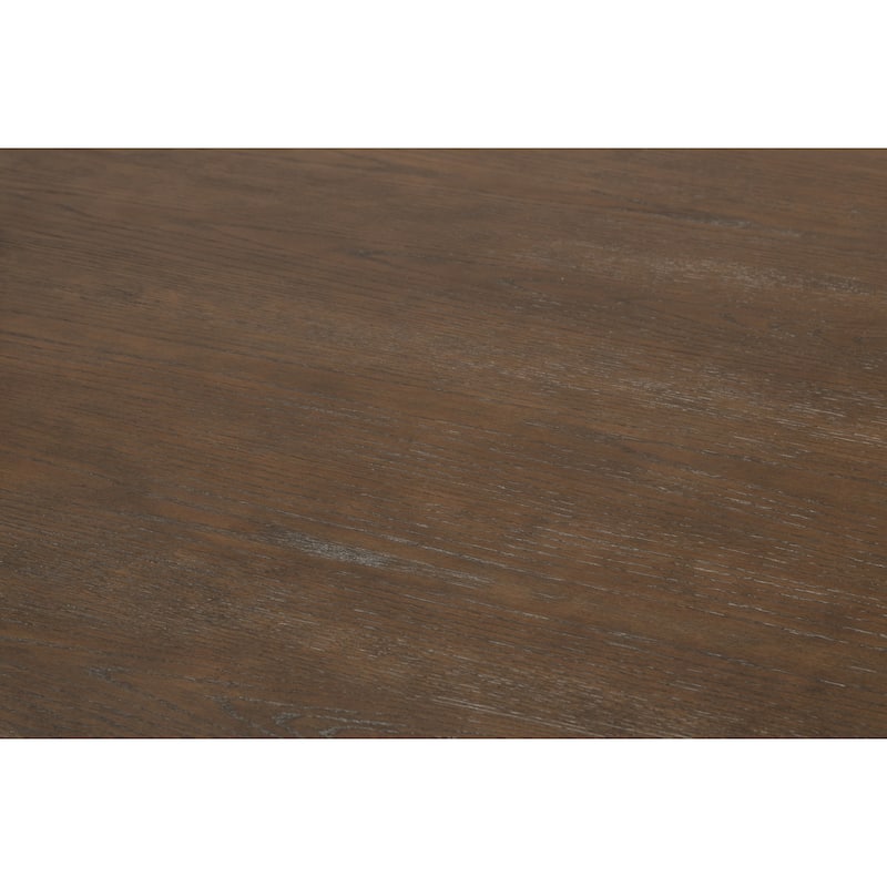 Best Quality Furniture 9-piece Walnut 18" Extension Dining Set