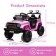 preview thumbnail 51 of 54, 12V Ride On Car for Kids Electric Vehicle Toddles Battery Powered Truck Car Toy with Remote Control