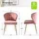 preview thumbnail 83 of 89, Aruna Accent Chair with Metal Legs 20''W X 19.5 ''D X 29''H by HULALA HOME