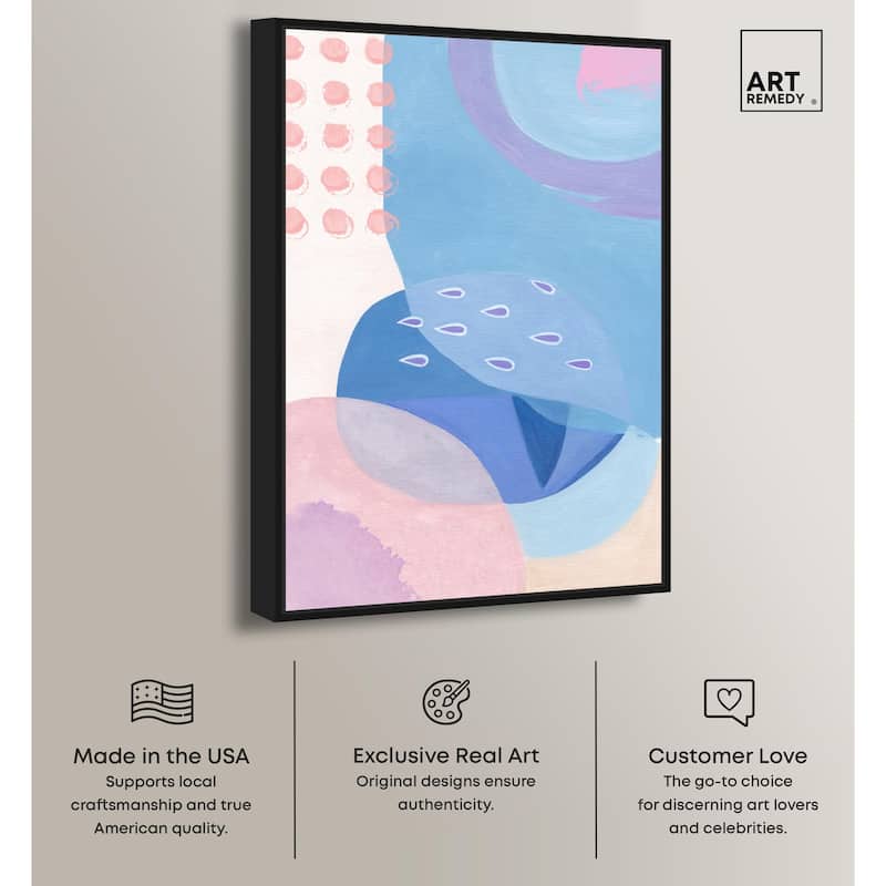 Doll Memories - Pretty Blue II Canvas by Art Remedy
