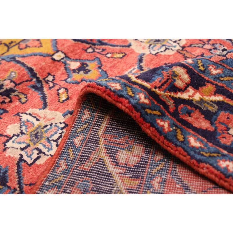 ECARPETGALLERY Hand-knotted Anadol Light Red Wool Rug - 3'1 x 10'10