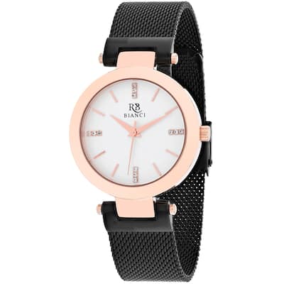 Roberto Bianci Women's Cristallo Silver Dial Watch - RB0404 - 6 (36)