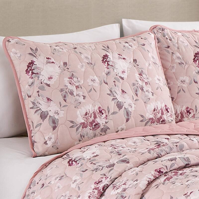 Flora Luxury 3 Piece Bedspread