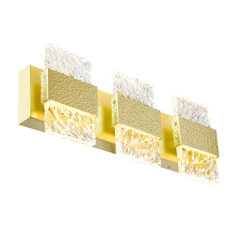 Carolina LED Wall Sconce With Gold Leaf Finish - Gold Leaf