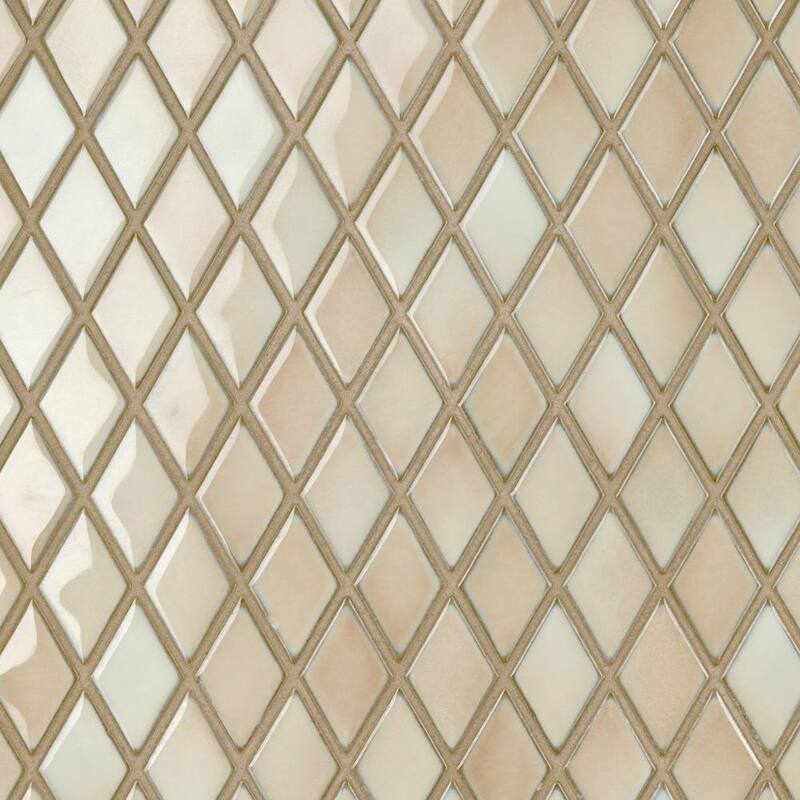 Merola Tile Hudson Kite Truffle 10-1/8" x 11-3/4" Porcelain Floor and Wall Tile