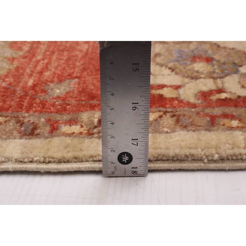 ECARPETGALLERY Hand-knotted Chobi Finest Cream Wool Rug - 6'6 x 8'0