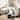 Stylish L-Shaped Vanity Desk, White Makeup Table