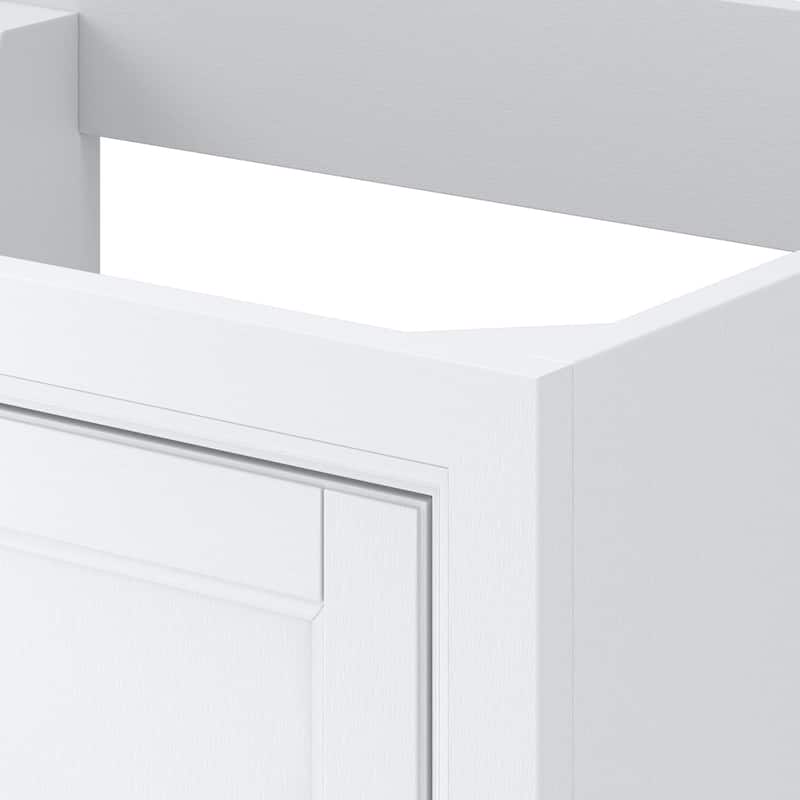 CRAFT + MAIN LCVT6122D-QSW Lanagan 61" Free Standing Double Basin